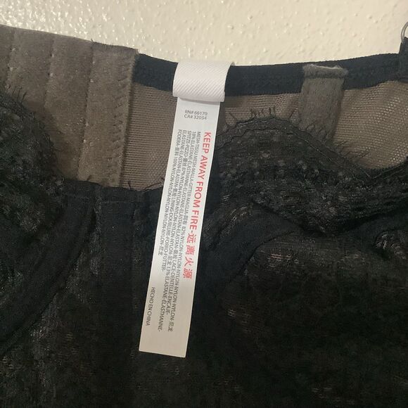 NWT Out from Under Y2K Style Gothic Whimsigoth Lacey Office Siren Corset Large - Picture 9 of 9